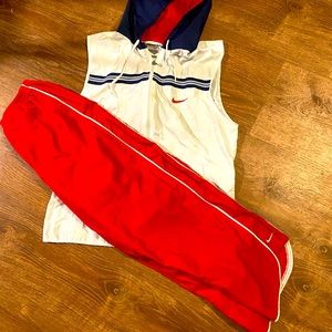 Nike 2 pc track suit